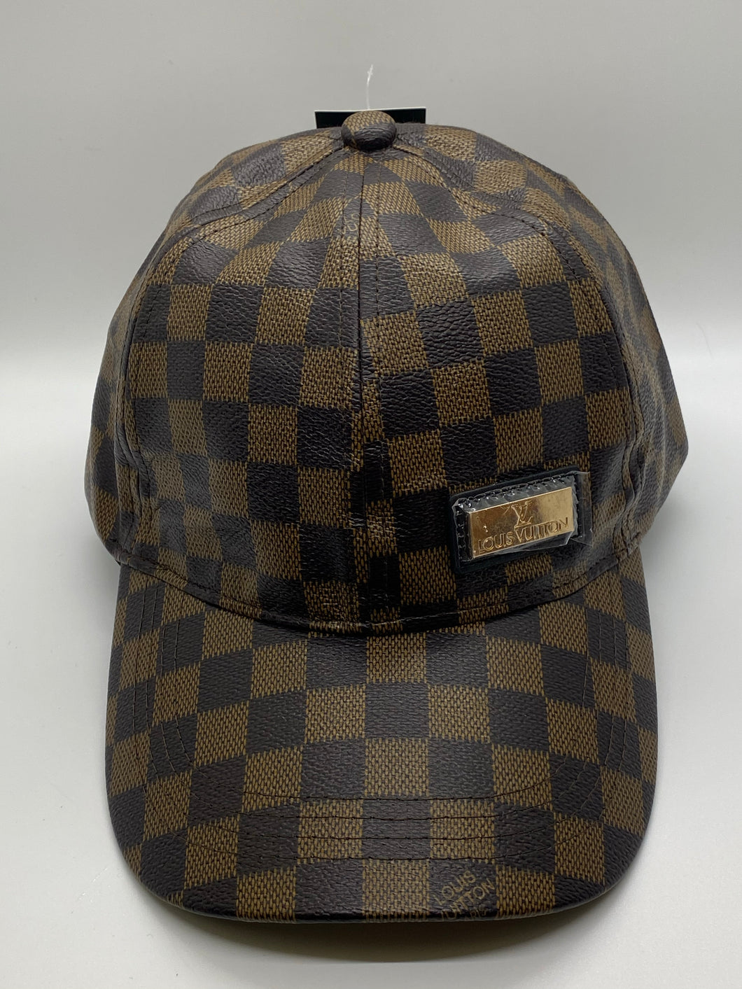 Brown Checkered LV Ball Cap. – DYL2019